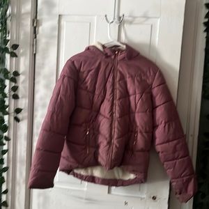 Pink/ coral colored winter coat